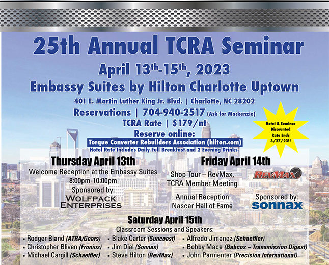2023 TCRA March Newsletter Cover